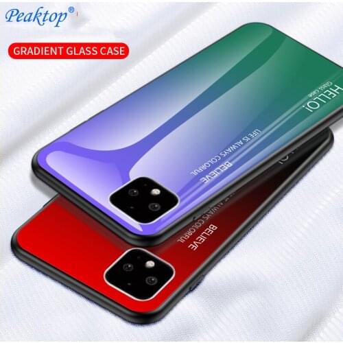 Case For Lenovo Z5S Z6 Pro Lite Cover Original Shigeary Gradient Tempered Glass Casing for Lenovo Z5 S Z6Pro Coque Capa Fundas