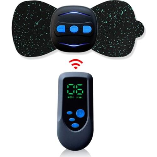 Hot Sale Mini Portable EMS Body Massage Patch Neck Decals Cervical Vertebra Physiotherapy Instrument Full Body Muscle Relaxing