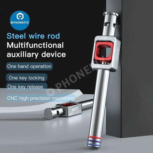 Maant MY-202 Wire Rod Screen Separation Repair Stainless Steel Gold Line Wire LCD Separator Handle Separating Rod Cutting Tools