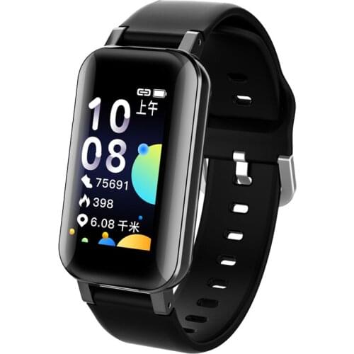 New HD Color Screen Smart Watch Men with Bluetooth Earphone Smart Watch Support Fitness Multi-function Sport Bracelet Smart Band