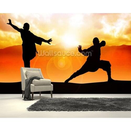 Custom art wallpaper,Martial Arts,3D photo murals for the living room bedroom kitchen wall waterproof papel de parede
