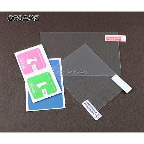 OCGAME Ultra Thin Tempered Glass Screen Protector Film for New 3DSXL 3DSLL Screen Protector for New 3DS XL LL 15sets/lot