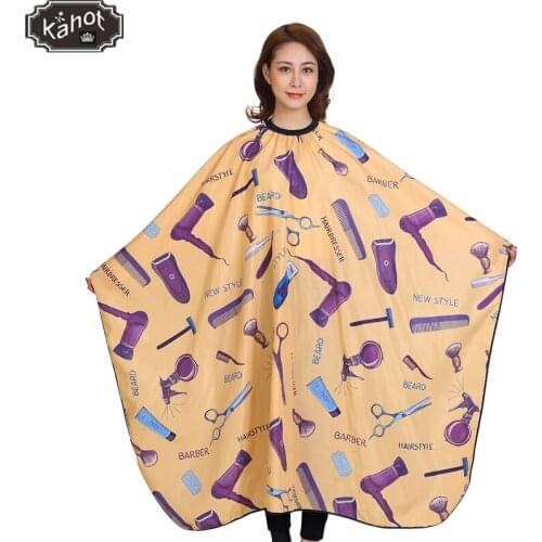 Hair Salon Professional Fashion Haircut Cape Hairdresser Non-Sticky Hair Waterproof Apron Barber Haircut Dye Hair Modeling Tools