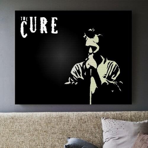 The Cure Classic Music Band Posters and Prints Wall art Decorative Picture Canvas Painting For Living Room Home Decor Unframed