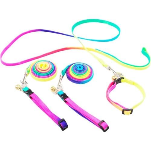 Adjustable Small Pet Dog Leash For Dogs Puppy Lead Walk Out Hand Strap Collar For Cat Rabbit Dog Leash Pet Product