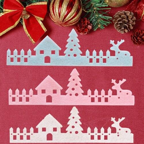 Christmas Foam Wall Stickers Window Glass Decal DIY Xmas Home Door Decorations Home Decals Decoration New Year wallpaper