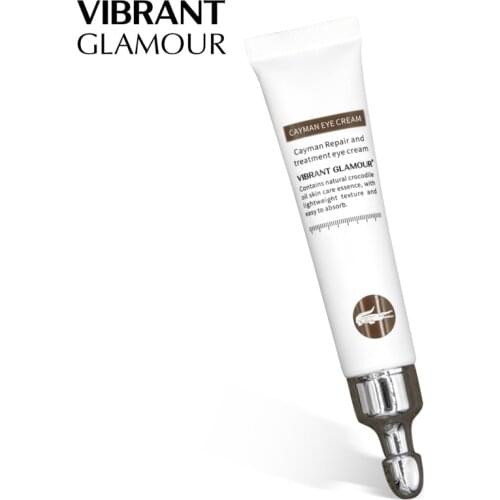 VIBRANT GLAMOUR Crocodile Anti-wrinkle Age Eye Cream Hyaluronic Acid Essence Eye Serum Remover Dark Circles Against Eyes Care