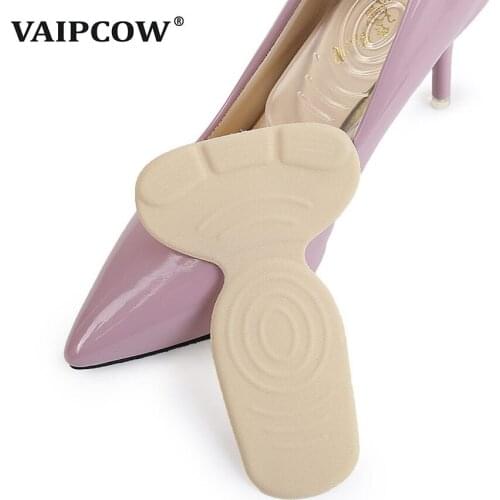 T-Shape High Heel Grips Liner Arch Support Orthotic Shoes Insert Insoles Foot Heel Protector Cushion Pads for Women