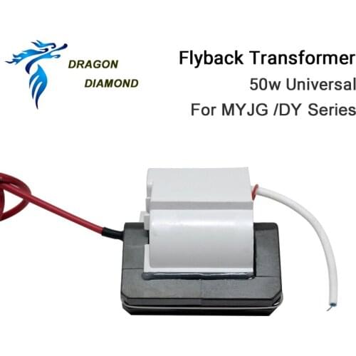 DRAGON DIAMOND 50W High Voltage Flyback Transformer Laser Engraver Universal For CO2 Laser Power Supply
