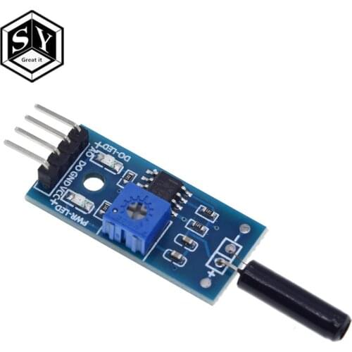 1PCS Great IT Normally open shock sensor module for arduino vibration sensor module alarm module