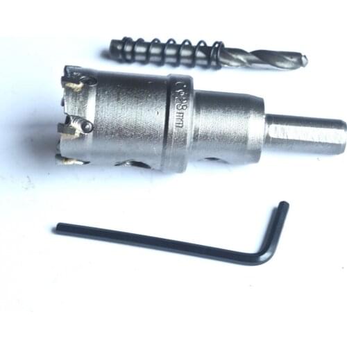 1PC industrial quality 26-65mm diameter range TCT tipped hole saw steel opener for SS steel iron metal plate holes opening