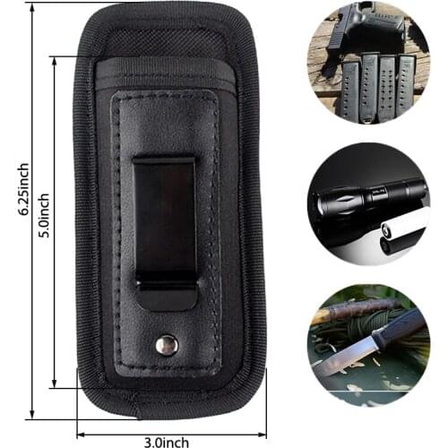 1pc Tactical Magazine Pouch Holster Pistol Concealed Carry Mag Case Clip Mag Pouch