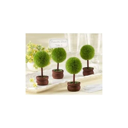 10 Pieces/lot) Event and Party Favors of Topiary Photo Holder and Place Card Holder for wedding reception table holders gifts