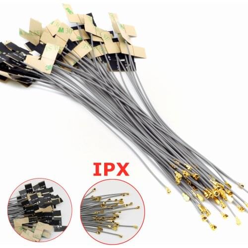 2.4G WIFI small size black membrane antenna gain antenna 2.4G module IPX FPC soft PCB ROHS(working 100% Free Shipping)50PCS