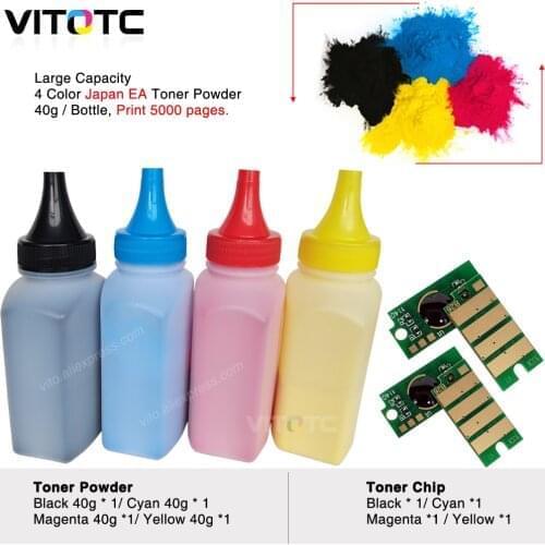 4Pcs Colored Toner Cartridges Compatible for Xerox Phaser 6510 WorkCentre 6515 n dn dni Extra Capacity