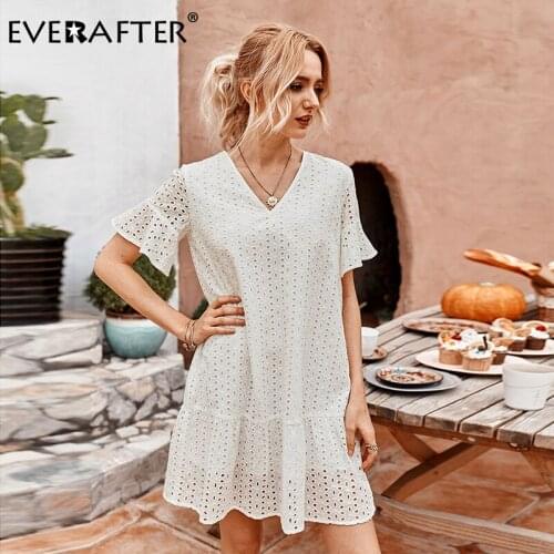 Белые летние платья EVERAFTER China At AliExpress