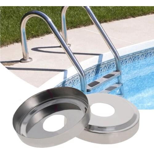 MroMax New Guardrail Base Cover Stainless Steel 19x60/22x60/25x60/32x68/38x68/48x88/51x88/51x100/60x100/63x100/38x75mm 1/2/4pcs