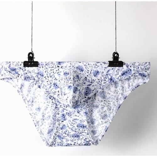 Mens Sexy T Back Thong Briefs Low Waist Seamless Underwear Underpants Panties Mens Underwear U-Convex Briefs