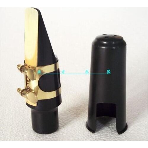 6 set Excellent Tenor sax mouthpiece with ligature and cap and reedsts