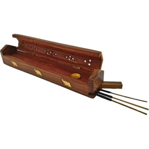Direkstoktan Wooden Coffin Incense burners candles and scents свечи и ароматы velas y aromas
