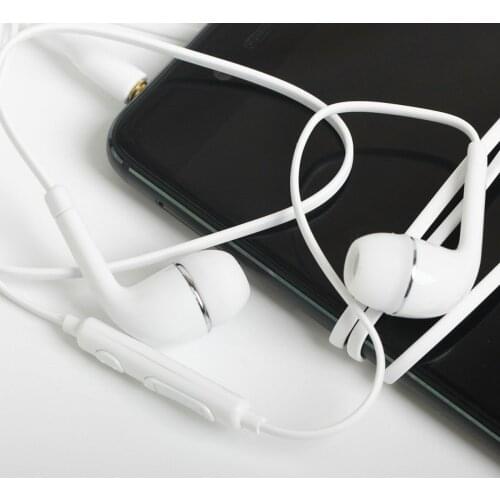 3.5mm In-Ear Wired Earphone With Mic Music Control for Samsung S4 S6 J5 Xiaomi Huawei HTC