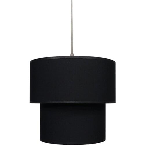 Senay Lightning, BINARY SİLİNDİR FABRIC AVİZE-BLACK