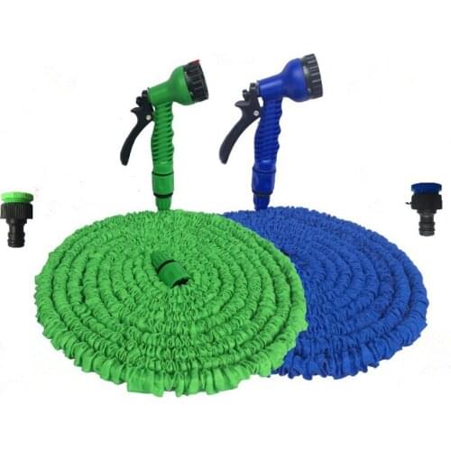 Garden Hose Expandable Flexible Water Hose EU Hose Plastic Hoses Pipe With Spray Gun To Watering Car Wash Spray 25FT-250FT