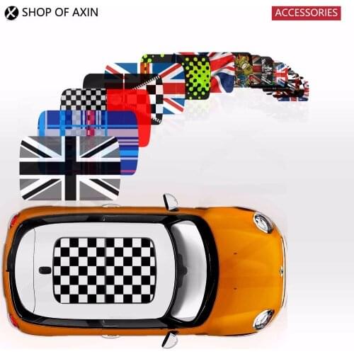 MINI style sun roof Graphics stickers Sunroof for MINI Cooper clubman countryman hardtop R50 R53 R55 R56 R60 R61 F54 F55 F56 F60