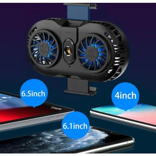 Mobile Phone Radiator Gaming Universal Phone Cooler Portable For -iphone -xiaomi 24BB