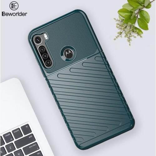 For Motorola Moto One Fusion + Cases Military Protection Rugged Shield Silicone Back Cover For MOTO One Hyper Macro Phone Case