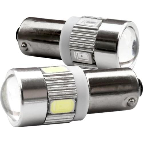 1pcs T11 T4W 233 BA9S 5630 5730 SMD 6 LED Interior Dome Bulb Car Parking Light Door Lamp 12V white blue red yellow green