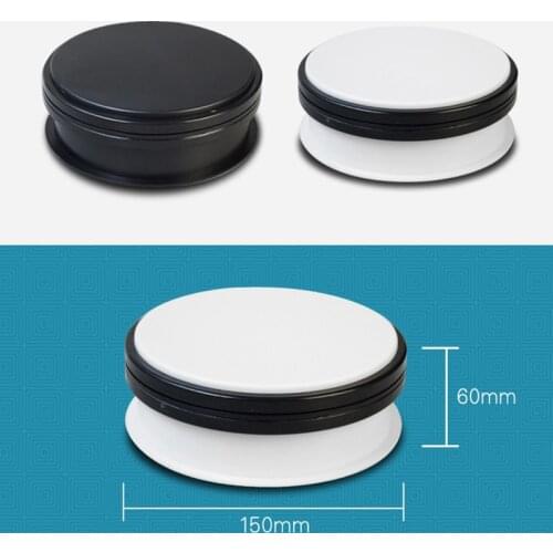 15/25cm Rotating Turntable Electric Rotating Display Stand Jewelry Display Photography Base Video Shooting Table Max Load 5/10kg