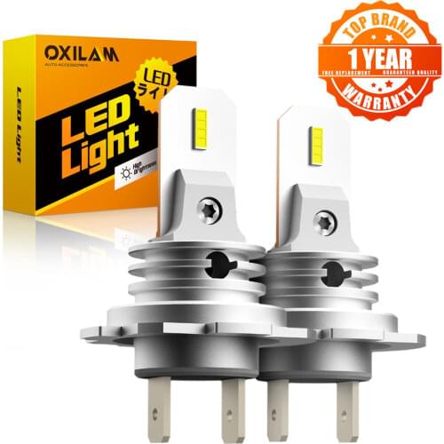 2Pcs H7 LED Bulb Car Light Headlamp for Volkswagen Golf 4 5 6 7 Polo Tiguan Passat Touran Ford Focus Kuga Fiesta Mazda 2 3 6 CX5