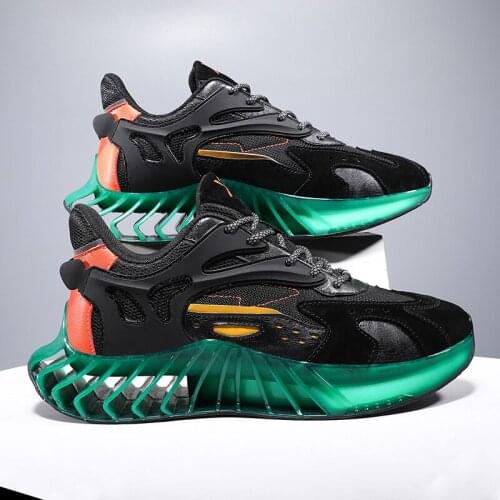 2021 Men Casual Shoes Fall Sneakers Plus Size 46 Mesh Footwear Male Fashion Street Blade Shoes