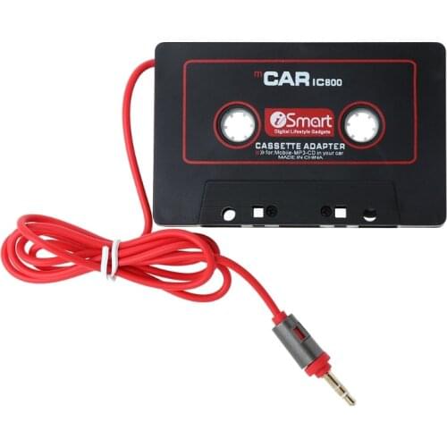 3.5mm Car AUX Audio Tape Cassette Adapter Converter For Car CD Player MP3
