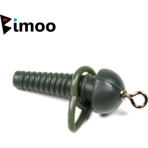 Bimoo Bulk Package Tadpole Bead Run Ring & Swivel Carp Fishing Rig Inline Leads Terminal Tackle Saltwater Fishing