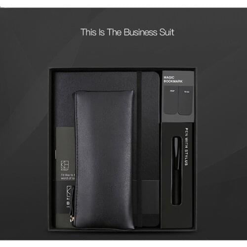 Xiaomi Youpin Kinbor Business Suit Pen Notebook Bookmark Pencil Case Office Gift Practical High Quality Notebooks and Journals