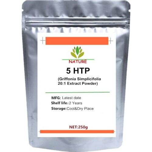 5HTP Griffonia Simplicifolia Extract 20:1Powder Against Depression Anxiety Insomnia