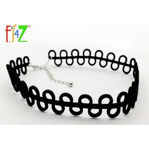Женские бархатные чокеры F.J4Z China At AliExpress