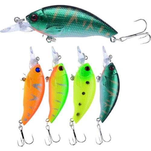 FISHINAPOT 1PCS Wobbler Fishing Lure 7.5cm 8.3g Crankbaits Hard Bait Artificial Wobblers Bass Pike Carp Fishing Accessories