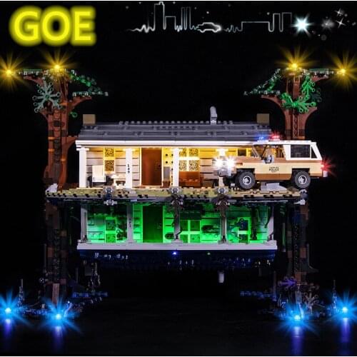 GOE Led Lighting Kit For 75810 Compatile With Stranger Things Upside Down Building Blocks Bricks Toys(Only LED Light Included)