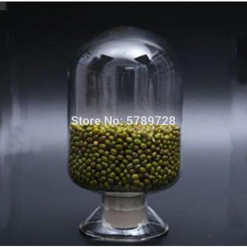 1pcs 125/250/500ml Round Head Glass Sample Bottle, Display Flask with Rubber Plug, laboratory Glass Container