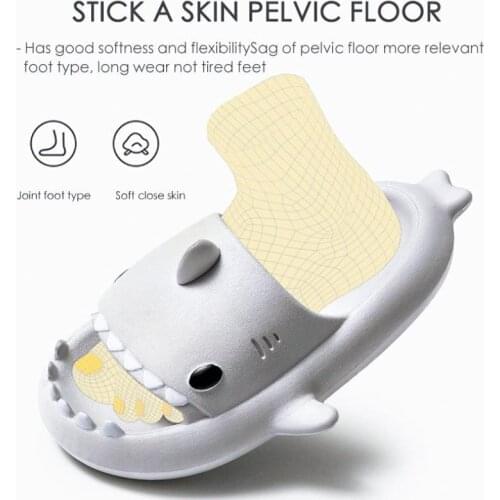 Shark Baby Summer Childrens Slippers Rainbow Shoes Outdoor for Kids Toddler EVA Cartoon Print Cute Flat Heels Beach Sandals