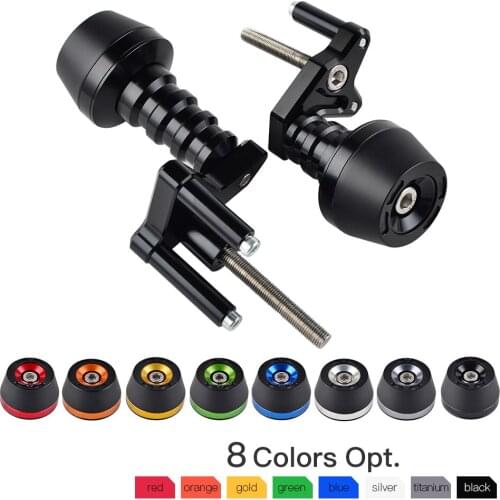 NICECNC Motorcycle Engine Frame Slider Guard Crash Pad For Kawasaki Z1000SX Ninja 1000 2011-2016 For Triumph Speed Triple