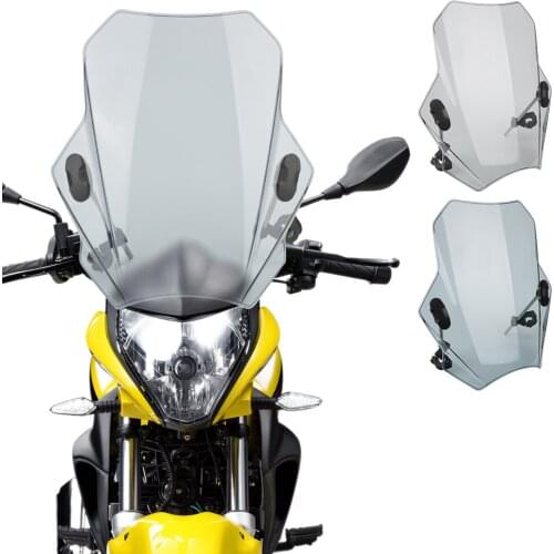 Adjustable Windscreen Windshield Covers Universal Motorcycle Windscreen For MT07 MT09 For HONDA CBR600RR CB1000R GXSR 600 750