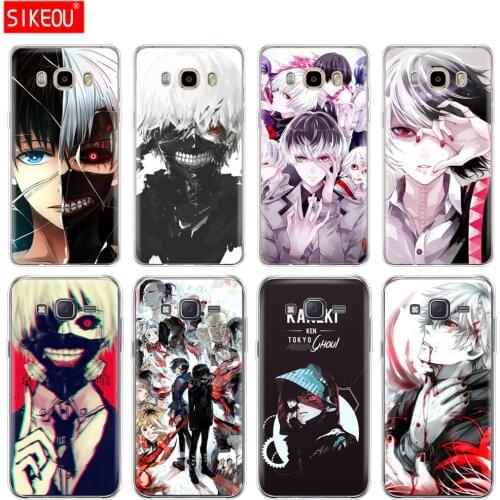 Silicone cover phone case for Samsung Galaxy J1 J2 J3 J5 J7 MINI 2016 2015 prime Tokyo Ghoul anime kaneki ken