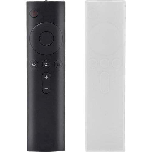 Soft Rubber Remote Covers for XiaoMi TV Mi Box 3/2/1 Display Silicone TPU Remote Control Protective Transparent Case