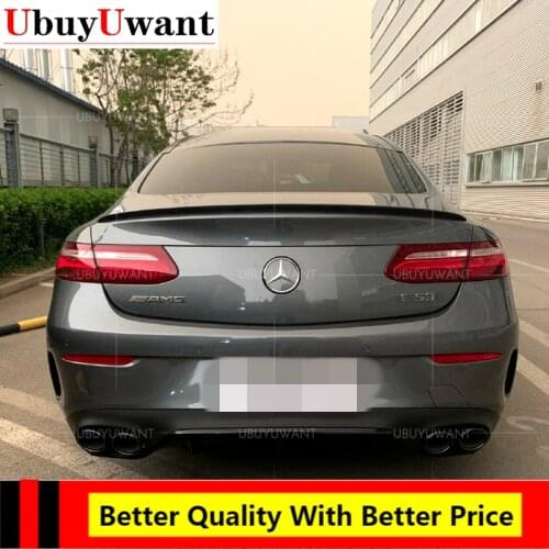 EPFBSQP For W213 Coupe W238 Spoiler Spoiler ABS Plastic Material/Carbon COLOR Car Rear Wing Color Rear Spoiler 2017-2020