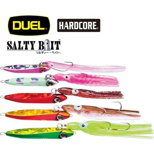 Japan imports all road DUEL sting 30 grams, 80 grams of iron outside double body deep sea ship red porgy fishing bait bait