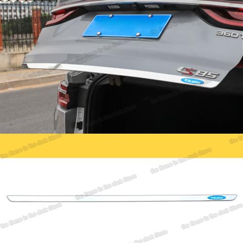 Lsrtw2017 for Changan Cs85 coupe 2018 2019 2020 2021 car taildoor trims decoration styling stainless steel